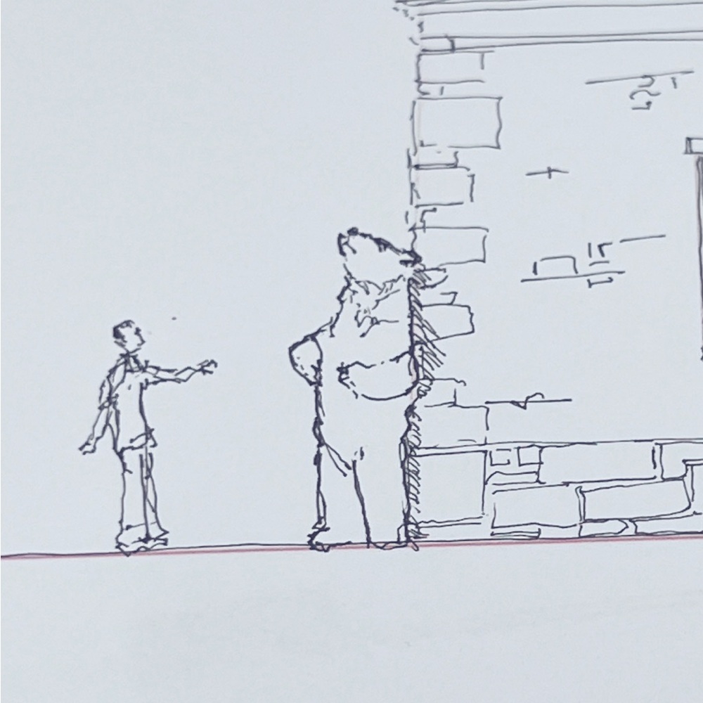Grizzly Bear Greeting Card